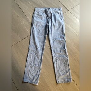 johnnie-O Light Blue Cotton Pants